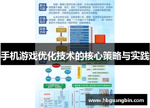 手机游戏优化技术的核心策略与实践